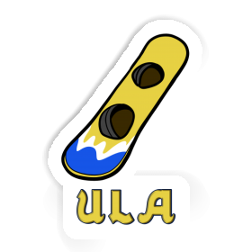 Ula Sticker Wakeboard Image