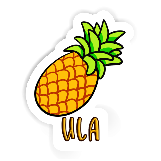 Pineapple Sticker Ula Laptop Image