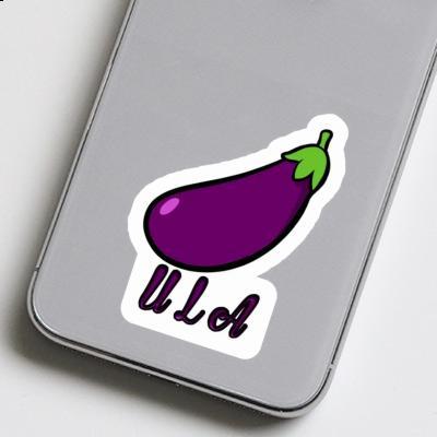 Ula Sticker Eggplant Gift package Image