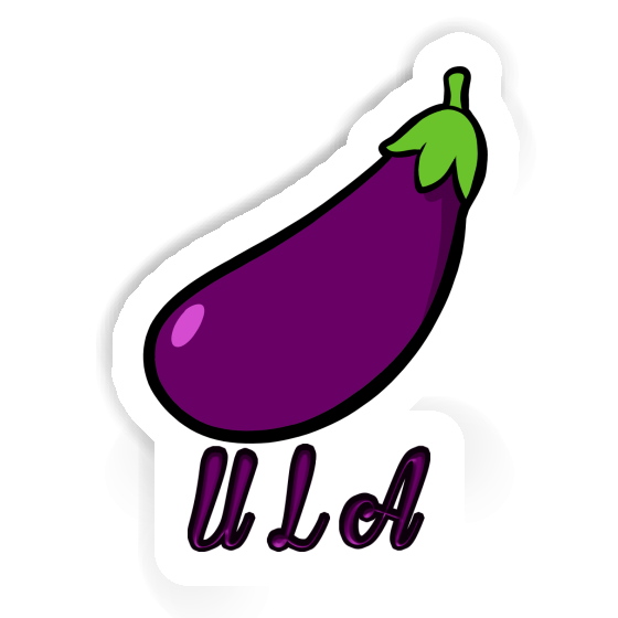 Ula Sticker Eggplant Gift package Image