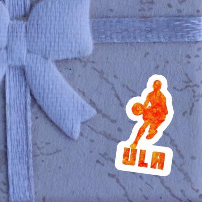 Sticker Basketballspieler Ula Laptop Image