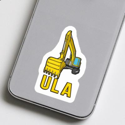 Ula Sticker Excavator Image