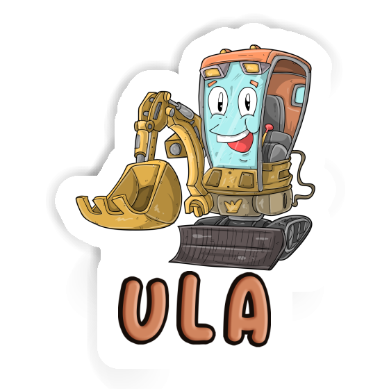 Excavator Sticker Ula Image