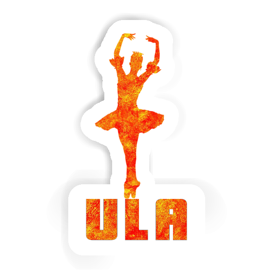 Sticker Ballerina Ula Notebook Image