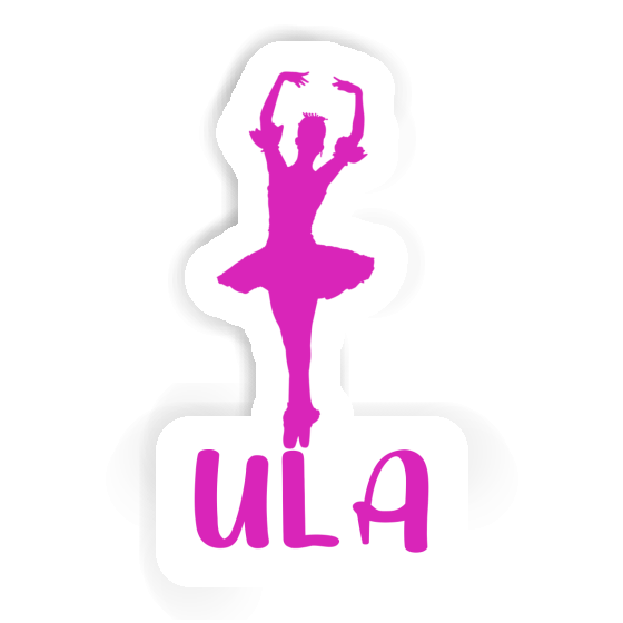 Sticker Ballerina Ula Laptop Image