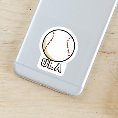 Ula Aufkleber Baseball Laptop Image