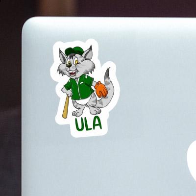 Sticker Baseball Cat Ula Image