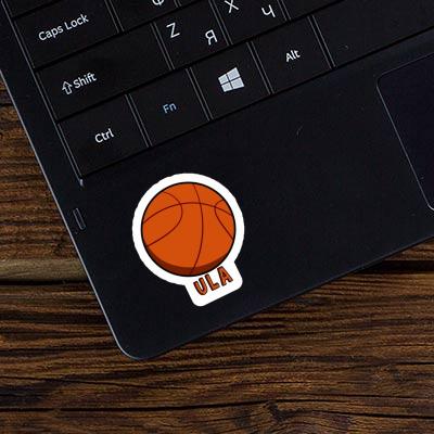 Basketball Sticker Ula Laptop Image