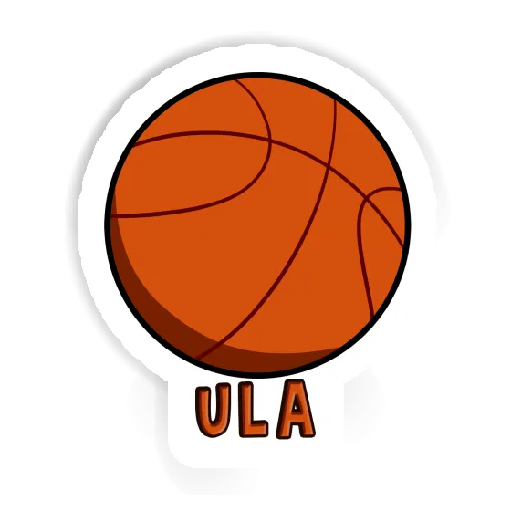 Basketball Sticker Ula Image