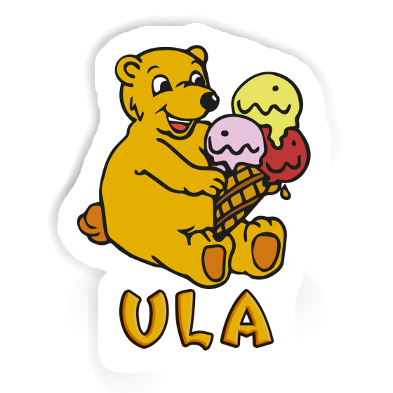 Sticker Ula Ice Cream Gift package Image