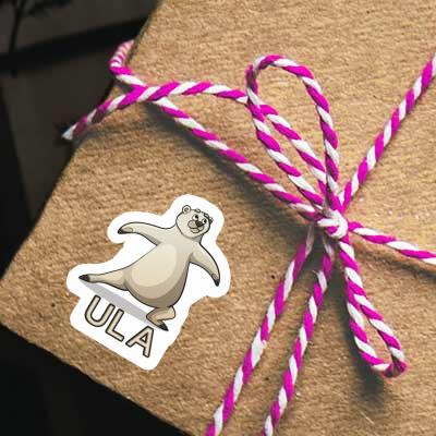 Yoga Bear Sticker Ula Gift package Image