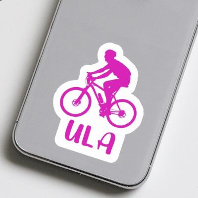 Biker Sticker Ula Laptop Image