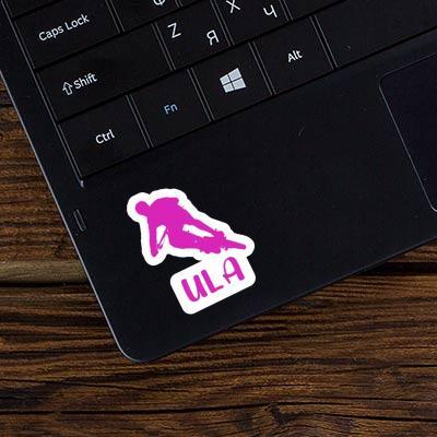 Sticker Biker Ula Laptop Image