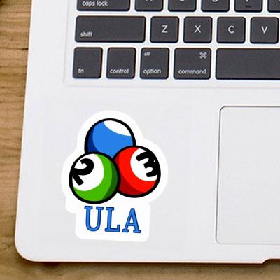 Sticker Ula Billiard Ball Image