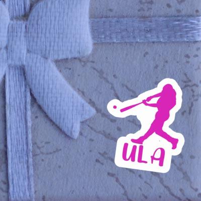 Ula Sticker Baseballspieler Image