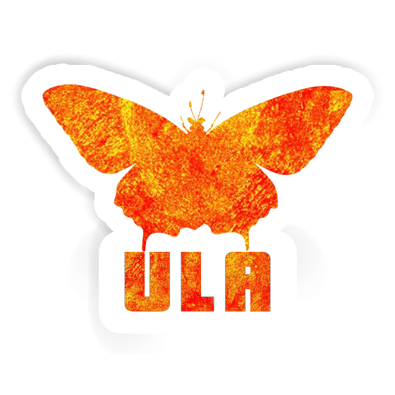 Sticker Ula Butterfly Notebook Image