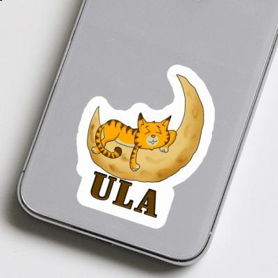 Sticker Sleeping Cat Ula Notebook Image