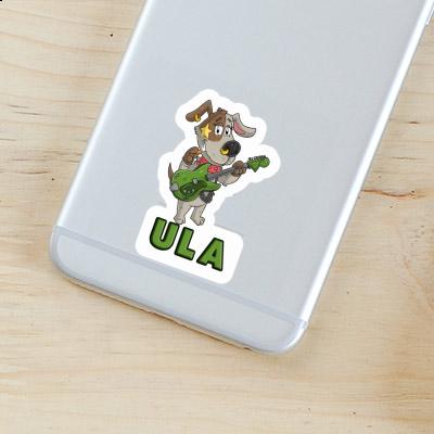 Sticker Guitarist Ula Notebook Image