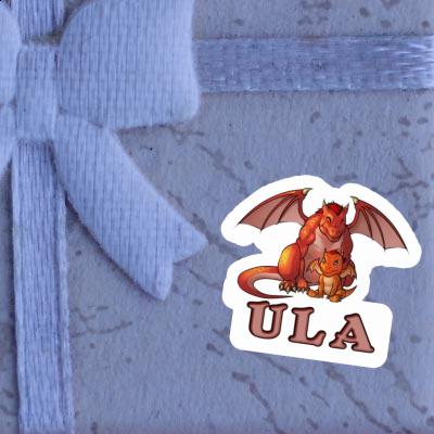 Aufkleber Ula Drache Gift package Image