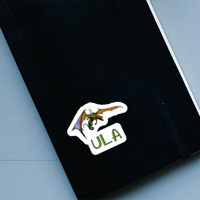 Ula Aufkleber Drache Notebook Image