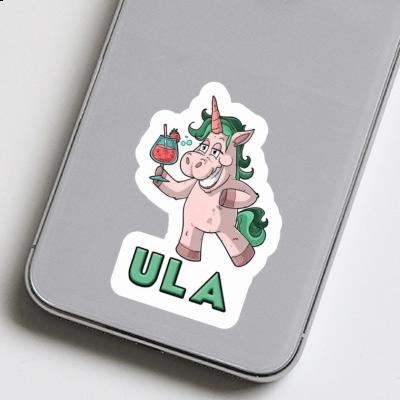 Sticker Party-Einhorn Ula Laptop Image