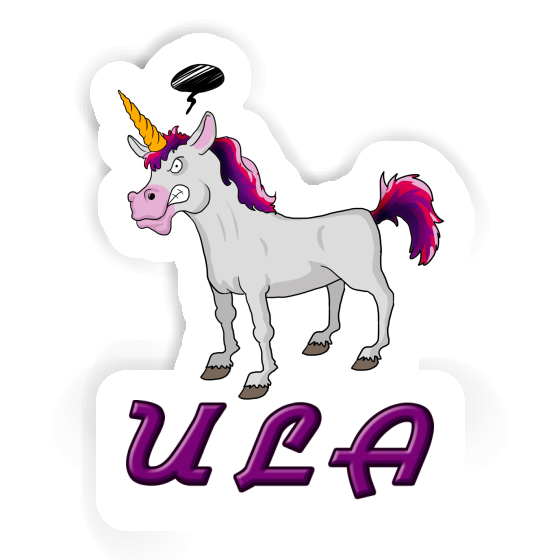 Ula Sticker Einhorn Notebook Image