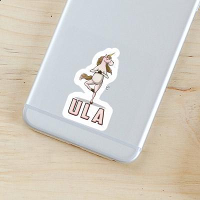 Ula Sticker Yoga Unicorn Image