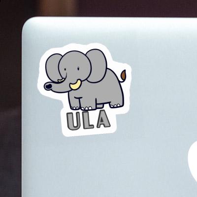 Sticker Ula Elephant Gift package Image