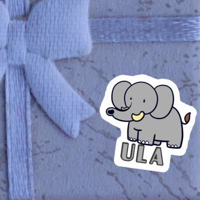 Sticker Ula Elefant Gift package Image