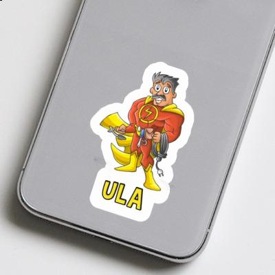 Sticker Ula Elektriker Laptop Image