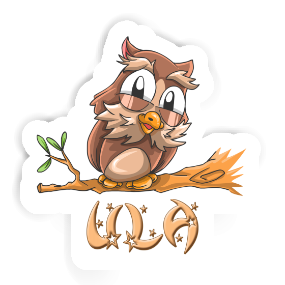 Ula Sticker Owl Notebook Image