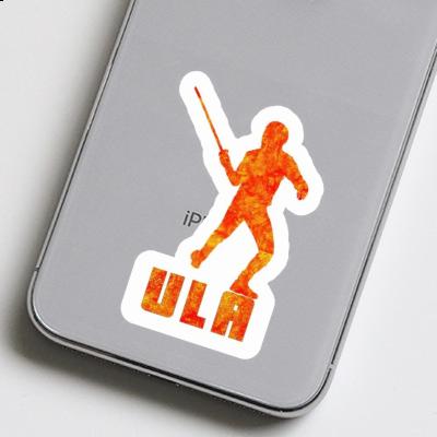 Ula Sticker Fencer Image