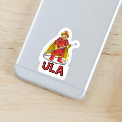 Ula Sticker Firefighter Notebook Image