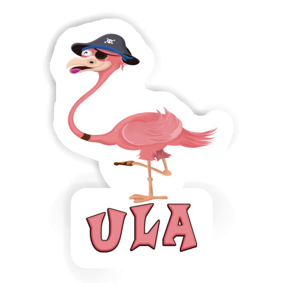 Ula Sticker Flamingo Gift package Image