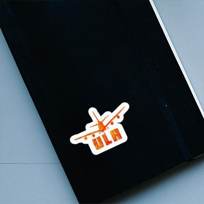 Sticker Airplane Ula Image