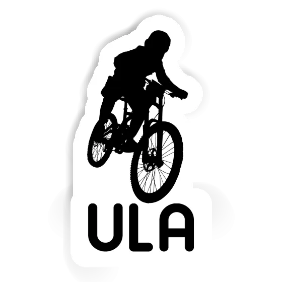 Sticker Freeride Biker Ula Laptop Image