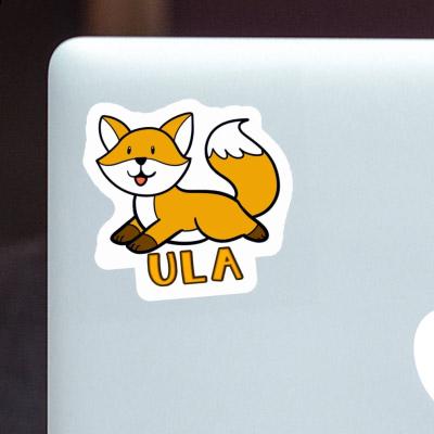 Fox Sticker Ula Notebook Image