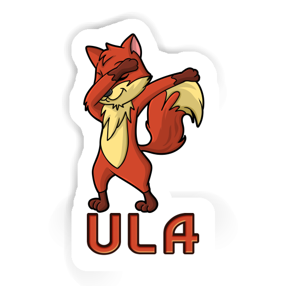 Fox Sticker Ula Laptop Image