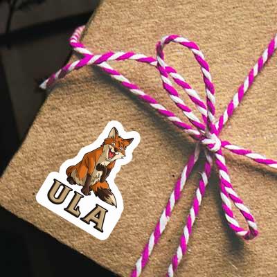 Sticker Ula Fox Gift package Image