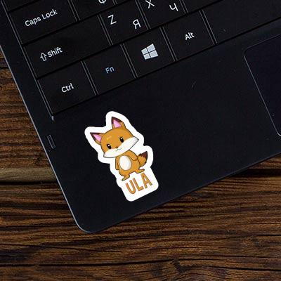 Sticker Fox Ula Notebook Image