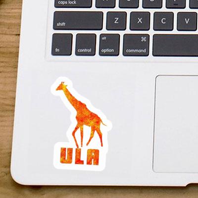 Ula Sticker Giraffe Image