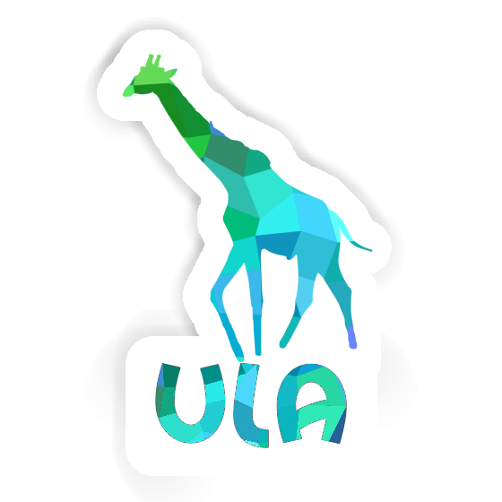 Giraffe Sticker Ula Gift package Image