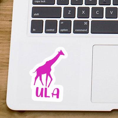 Sticker Giraffe Ula Image