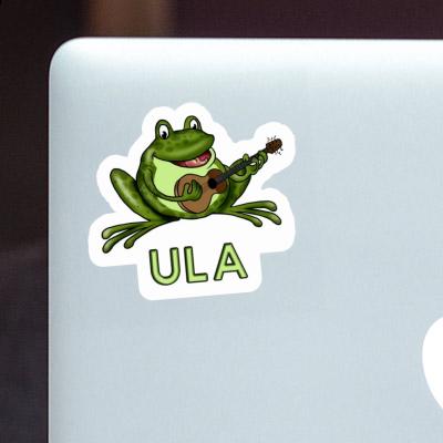 Sticker Ula Gitarrenfrosch Notebook Image