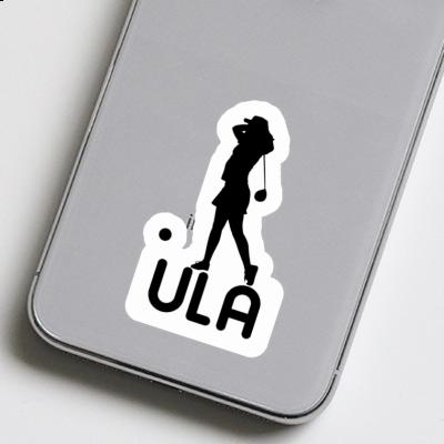 Sticker Golfer Ula Notebook Image