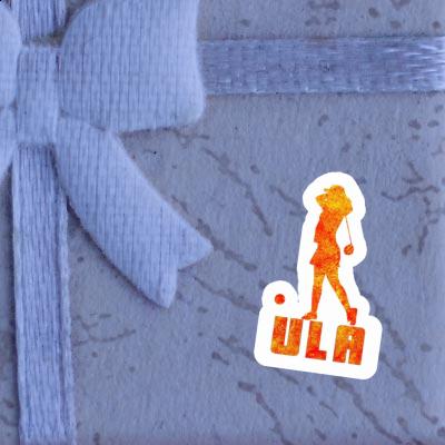 Ula Sticker Golfer Gift package Image