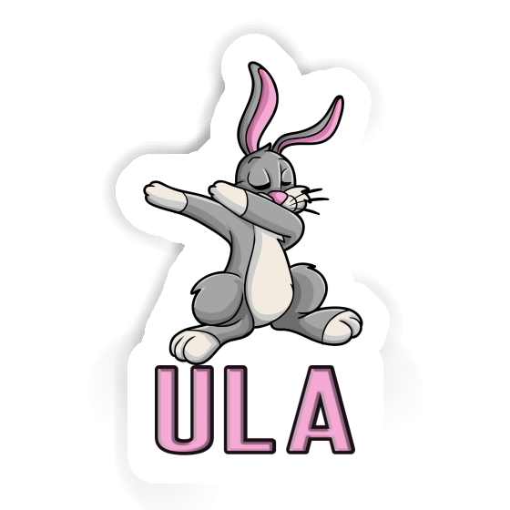 Dabbing Rabbit Sticker Ula Gift package Image