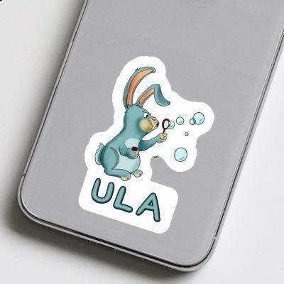 Sticker Ula Soap Bubbles Rabbit Notebook Image