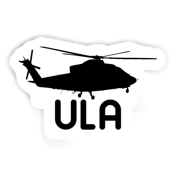 Sticker Helikopter Ula Image