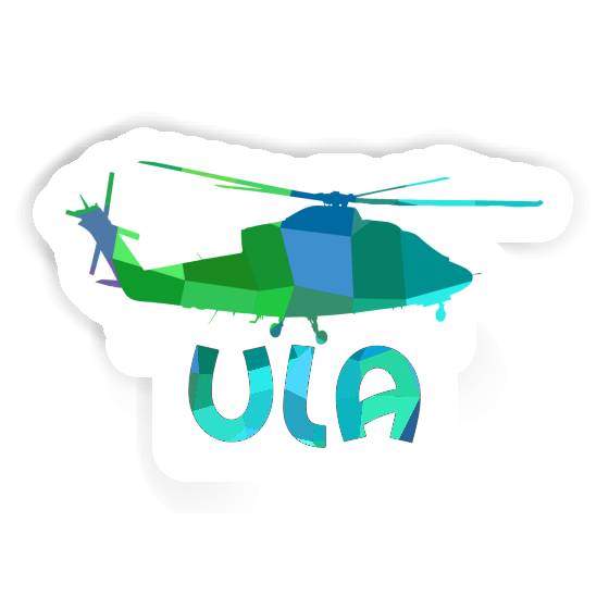 Ula Sticker Helicopter Laptop Image